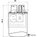 febi Kraftstofffilter PKW RENAULT Kadjar 1.6 dCi 15 172172