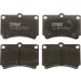 Bremsklötze VA MAZDA 121,323 89 COTEC GDB1024 Bremsklötze VA MAZDA 121,323 89 COTEC GDB1024