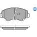 Bremsbelagsatz Honda P. Cr-V 02 025 238 6817 Bremsbelagsatz Honda P. Cr-V 02 025 238 6817