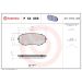 BREMBO Bremsklötze VA P 54 059 BREMBO Bremsklötze VA P 54 059