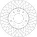 70 481 042 Bremsscheibe VA DF4771S 70 481 042 Bremsscheibe VA DF4771S