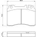 Bremsklötze MERCEDES W124-Serie 0 986 460 966 Bremsklötze MERCEDES W124-Serie 0 986 460 966