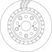82 482 066 Bremsscheibe HA re DF6039S