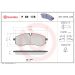 BREMBO Bremsklötze HA P 85 178 BREMBO Bremsklötze HA P 85 178