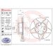 BREMBO Bremsscheibe 09.5142.76 BREMBO Bremsscheibe 09.5142.76