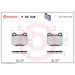 BREMBO Bremsklötze HA P 56 048 BREMBO Bremsklötze HA P 56 048