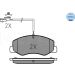 Bremsbelagsatz Renault T. Master 10- Mit Sensor 025 251 7218/W Bremsbelagsatz Renault T. Master 10- Mit Sensor 025 251 7218/W