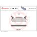 BREMBO Bremsklötze HA P 49 015 BREMBO Bremsklötze HA P 49 015