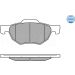 Bremsbelagsatz Honda P. Accord 2.0-2.4 03- Mit Sensor 025 237 2017/W Bremsbelagsatz Honda P. Accord 2.0-2.4 03- Mit Sensor 025 237 2017/W