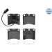 Bremsbelagsatz Vw P. T4 90-03 Mit Sensor 025 231 7618/W Bremsbelagsatz Vw P. T4 90-03 Mit Sensor 025 231 7618/W