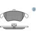 Bremsbelagsatz Db P. W204 07- /W212 09 025 243 1019/PD Bremsbelagsatz Db P. W204 07- /W212 09 025 243 1019/PD
