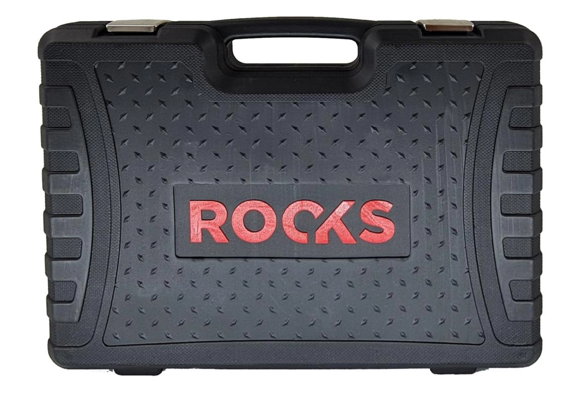 ROOKS Werkzeug-Set 1/2", 3/8", 1/4" – 216-teilig, für Profis