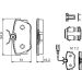 Bremsklötze SEAT,VW 0 986 494 529 Bremsklötze SEAT,VW 0 986 494 529