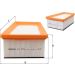 MAHLE Luftfilter LX 773