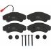 Bremsklötze VA SUV/LCV CITROEN Jumper,FIAT,PEUG Boxer 02 COTEC GDB1518