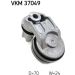 Spannrolle Nebentrieb VKM 37049