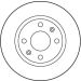 Bremsscheibe Peugeot S. 406 DF2782