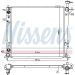 Wasserkühler PKW 606482 Wasserkühler PKW 606482