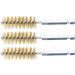 BGS Messingbürste 17 mm Antrieb Außensechskant 6,3 mm (1/4 ) 3-tlg 3078-17-M