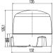HELLA Rundumkennleuchte 2RL 010 979-021 HELLA Rundumkennleuchte 2RL 010 979-021