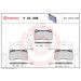 BREMBO Bremsklötze VA P 23 098