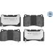 Bremsbelagsatz, Scheibenbremse 025 233 2516/PD Bremsbelagsatz, Scheibenbremse 025 233 2516/PD