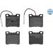 Bremsbelagsatz Db T. Vito 108-114 02/96- Mit Sensor 025 219 0417/W Bremsbelagsatz Db T. Vito 108-114 02/96- Mit Sensor 025 219 0417/W