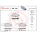BREMBO Bremsklötze VA P 23 198 BREMBO Bremsklötze VA P 23 198
