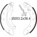 VALEO Bremsbacken 562581 VALEO Bremsbacken 562581