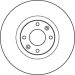 Bremsscheibe Peugeot S. 308 07- 2.0Hdi TRW SINGLE DF4962S Bremsscheibe Peugeot S. 308 07- 2.0Hdi TRW SINGLE DF4962S