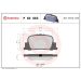 BREMBO Bremsklötze HA P 83 063 BREMBO Bremsklötze HA P 83 063