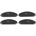 Bremsklötze VA CHRYSLER 300C 04 COTEC GDB4134 Bremsklötze VA CHRYSLER 300C 04 COTEC GDB4134