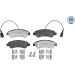 Bremsbelagsatz, Scheibenbremse MEYLE-PD: Advanced performance and design 025 220 4119/PD