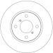 Bremsscheibe Opel P. Agila 1.0-1.3 Cdti 00-07 DF4131 Bremsscheibe Opel P. Agila 1.0-1.3 Cdti 00-07 DF4131