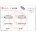 BREMBO Bremsklötze VA P 36 036 BREMBO Bremsklötze VA P 36 036