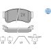 Bremsbelagsatz Mazda S. 6 07- Mit Sensor 025 245 8217/W Bremsbelagsatz Mazda S. 6 07- Mit Sensor 025 245 8217/W
