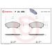 BREMBO Bremsklötze VA P 24 086 BREMBO Bremsklötze VA P 24 086