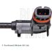 BluePrint ABS Sensor ADA107111 BluePrint ABS Sensor ADA107111