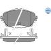 Bremsbelagsatz Toyota P. Auris/Corolla 12 252569819 Bremsbelagsatz Toyota P. Auris/Corolla 12 252569819
