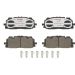 BREMBO Bremsklötze Xtra VA AUDI A4, A5, A8, Q5 VW Touareg 15 XTRA LINE P 85 165X