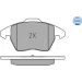 Bremsbelagsatz Citroen P. C4 2,0 04-11 252358919 Bremsbelagsatz Citroen P. C4 2,0 04-11 252358919