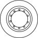 72 481 052 Bremsscheibe VA DF4329 72 481 052 Bremsscheibe VA DF4329