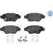 Bremsbelagsatz Opel T. Astra/Zafira 98- Mit Sensor 025 232 5817/W Bremsbelagsatz Opel T. Astra/Zafira 98- Mit Sensor 025 232 5817/W