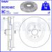 DELPHI Bremsscheibe BG9240C DELPHI Bremsscheibe BG9240C
