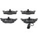Bremsbelagsatz Vw P. Polo 1.2-2.0 01- Mit Sensor 13.0460-7164.2