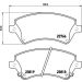 BREMBO Bremsklötze VA P 83 064 BREMBO Bremsklötze VA P 83 064