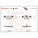 BREMBO Bremsklötze HA P 06 071 BREMBO Bremsklötze HA P 06 071