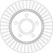 Bremsscheibe Chrysler P. Grand Voyager 2.8 Crd 07 DF6253S Bremsscheibe Chrysler P. Grand Voyager 2.8 Crd 07 DF6253S