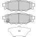 VALEO Bremsbeläge 598929