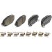 BREMBO Bremsklötze HA JEEP Wrangler 17 PRIME LINE P 37 026 BREMBO Bremsklötze HA JEEP Wrangler 17 PRIME LINE P 37 026